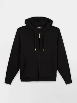 Gilet Femme Coton Laine Noir ENOLAGIL