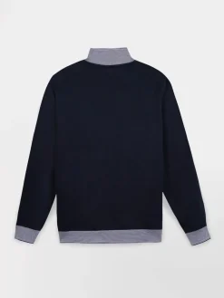 Gilet Homme Col Montant Bleu LOANNGIL