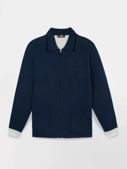 Gilet Marine Manches Longues Bleu PIARAGIL