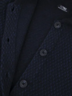 Gilet Marine Manches Longues Bleu JANANGIL