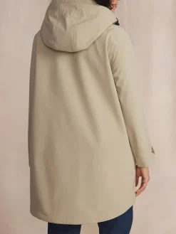 Manteau Avec Manches Beige DUNYAMAN