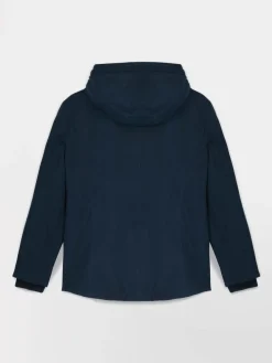 Manteau Femme Intérieur Sherpa Dessus Marine JUDITMAN
