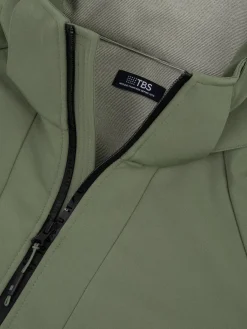 Manteau Long Homme Déperlant Vert HELNYLON