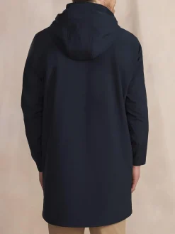 Manteau Marine Avec Manches Bleu ILYANMAN