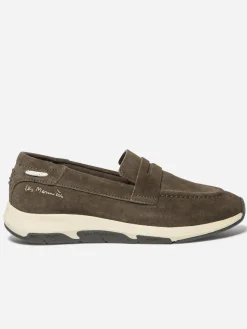 Mocassin Femme Cuir Chocolat JELIMOC