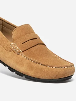 Mocassins homme tan SADILAC