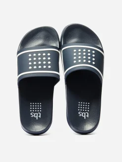 Mules Femme Légères Vegan Marine
