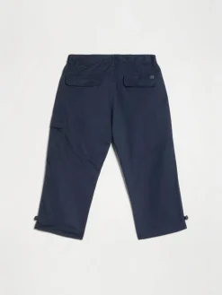 Pantacourt Homme Ceinture Semi-élastiquée Marine FUPPACOU