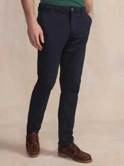 Pantalon Chino Homme Coton Recyclé Bleu FILAOFAN
