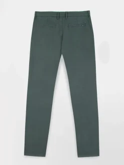 Pantalon Chino Homme Coton Recyclé Vert FILAOFAN