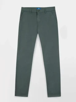 Pantalon Chino Homme Coton Recyclé Vert FILAOFAN