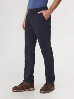 Pantalon Chino Homme Coton Recyclé Marine FILAOFAN