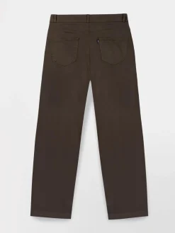 Pantalon Femme Gabardine Brun SINTAPAN