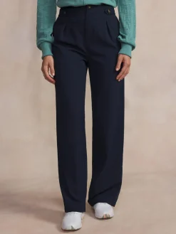 Pantalon femme navy LANNAPAN