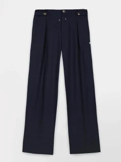 Pantalon femme navy LANNAPAN