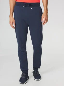 Pantalon Homme Cordon de ressérrage Molleton Marine GIANIJOG