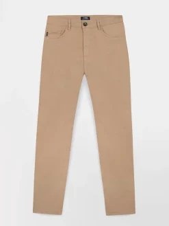 Pantalon Homme Coton Recyclé Marron Clair FILAOPAN