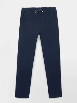 Pantalon Homme Stretch Ceinture Elastiquée Marine FLEXIPAN
