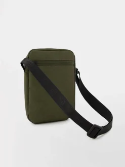Pochette Bandoulière Homme Matière Recyclée Kaki FLEXCROS