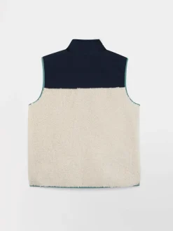 Polaire sherpa homme ecru KUSEYSAN