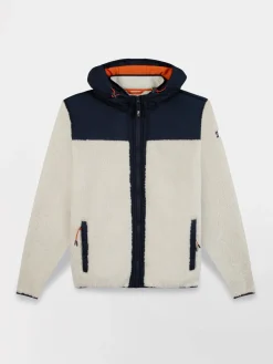 Polaire Sherpa Manches Longues Blanc LORISZIP