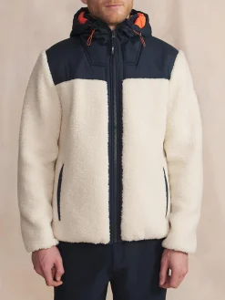 Polaire Sherpa Manches Longues Blanc LORISZIP
