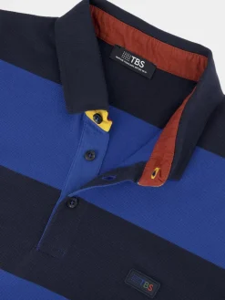 Polo Crepuscule Manches Longues Bleu MATIOPOL