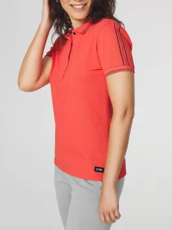 Polo Femme Piqué Rouge IRRISPOL