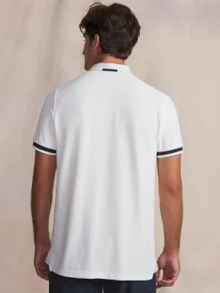 Polo homme blanc WAYATPOL