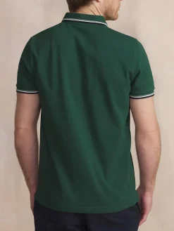 Polo Homme Coton Biologique Vert YVANEPOL