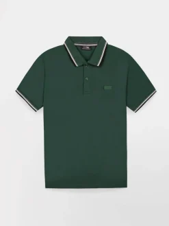 Polo Homme Coton Biologique Vert YVANEPOL