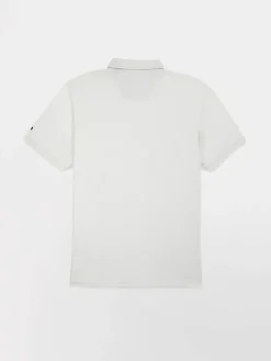 Polo Homme Coupe Ajustée Blanc VOLDAPOL