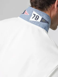 Polo Homme Coupe Ajustée Blanc VOLDAPOL