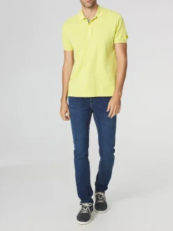 Polo Homme Coupe Ajustée Jaune JAIROPOL