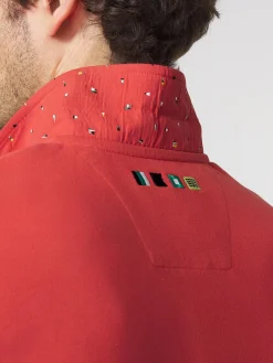 Polo Homme Coupe Ajustée Rouge et Marine BARZOPOL
