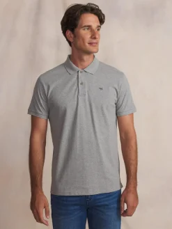 Polo homme gris chine LICIOPOL