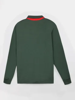 Polo Homme Jersey Coton Epais Rouge JONNAPOL