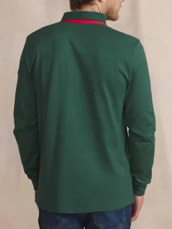 Polo Homme Jersey Coton Epais Rouge JONNAPOL