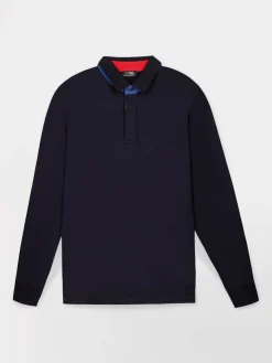 Polo Homme Jersey Coton Epais Bleu JONNAPOL