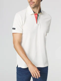 Polo Homme Piqué Blanc CLIDEPOL