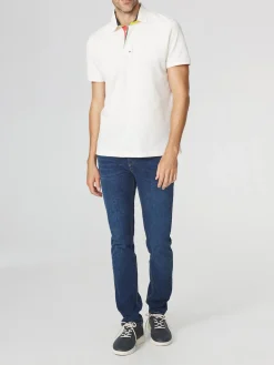 Polo Homme Piqué Blanc CLIDEPOL