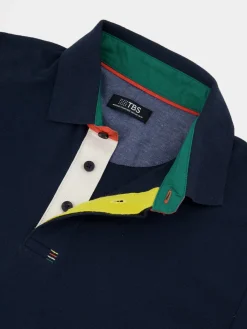 Polo Homme Piqué Marine CLIDEPOL