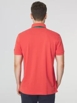 Polo Homme Piqué Rouge CLIDEPOL
