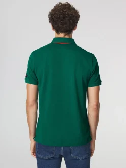 Polo Homme Piqué Vert CLIDEPOL