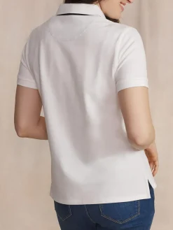Polo Manches Courtes Blanc LEYLAPOL
