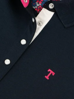 Polo Manches Courtes Bleu LEYLAPOL