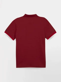Polo Manches Courtes Rouge VALDEPOL