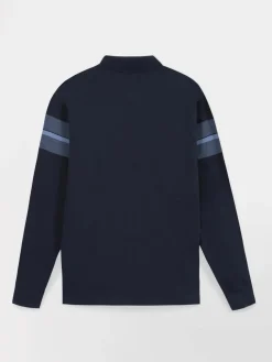 Polo Marine Manches Longues Bleu NIMIRPOL