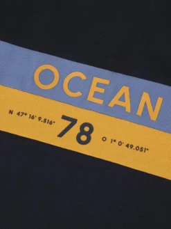 Polo Marine Manches Longues Bleu JADENPOL