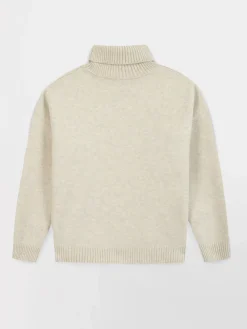 Pull Craie Manches Longues Blanc BURLICOL